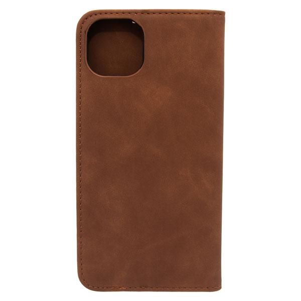 Futrola LEATHER RETRO FLIP za Iphone 14 Plus tamno braon