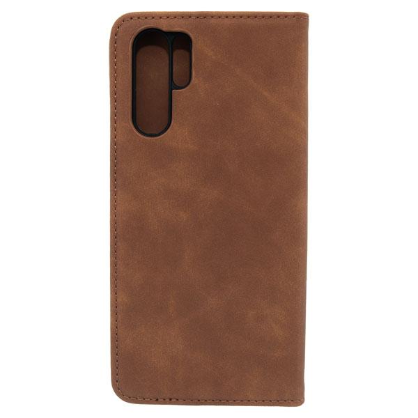 Futrola LEATHER RETRO FLIP za Huawei P30 Pro tamno braon