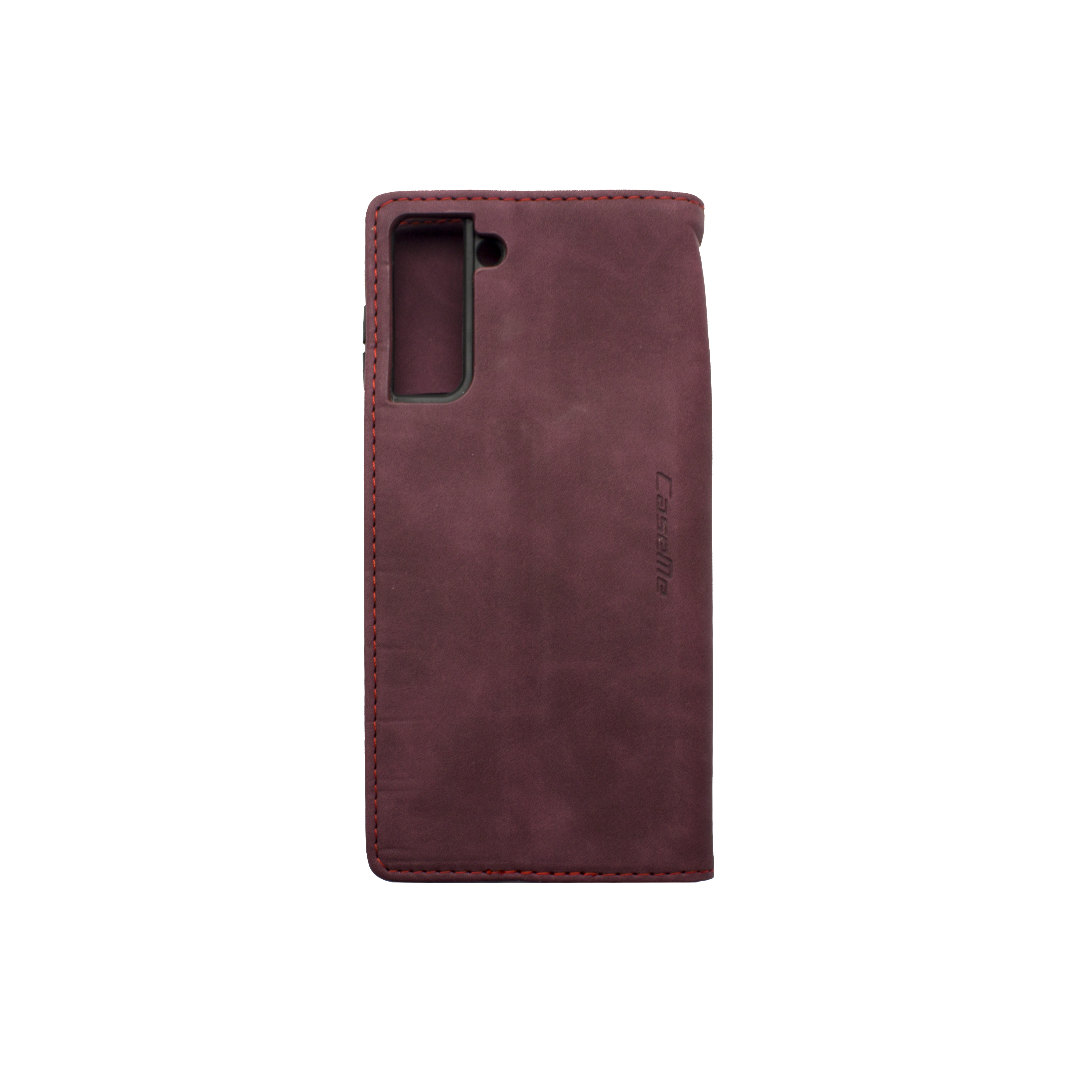 Futrola LEATHER RETRO FLIP za Samsung S21 Plus/G996B bordo