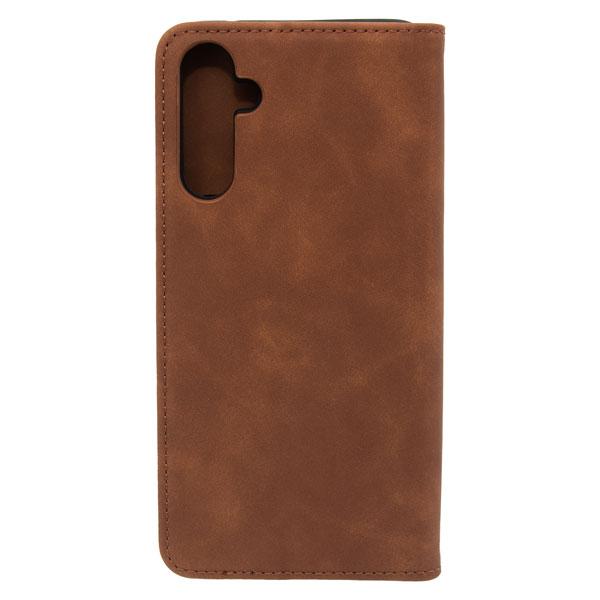 Futrola LEATHER RETRO FLIP za Samsung A34 tamno braon