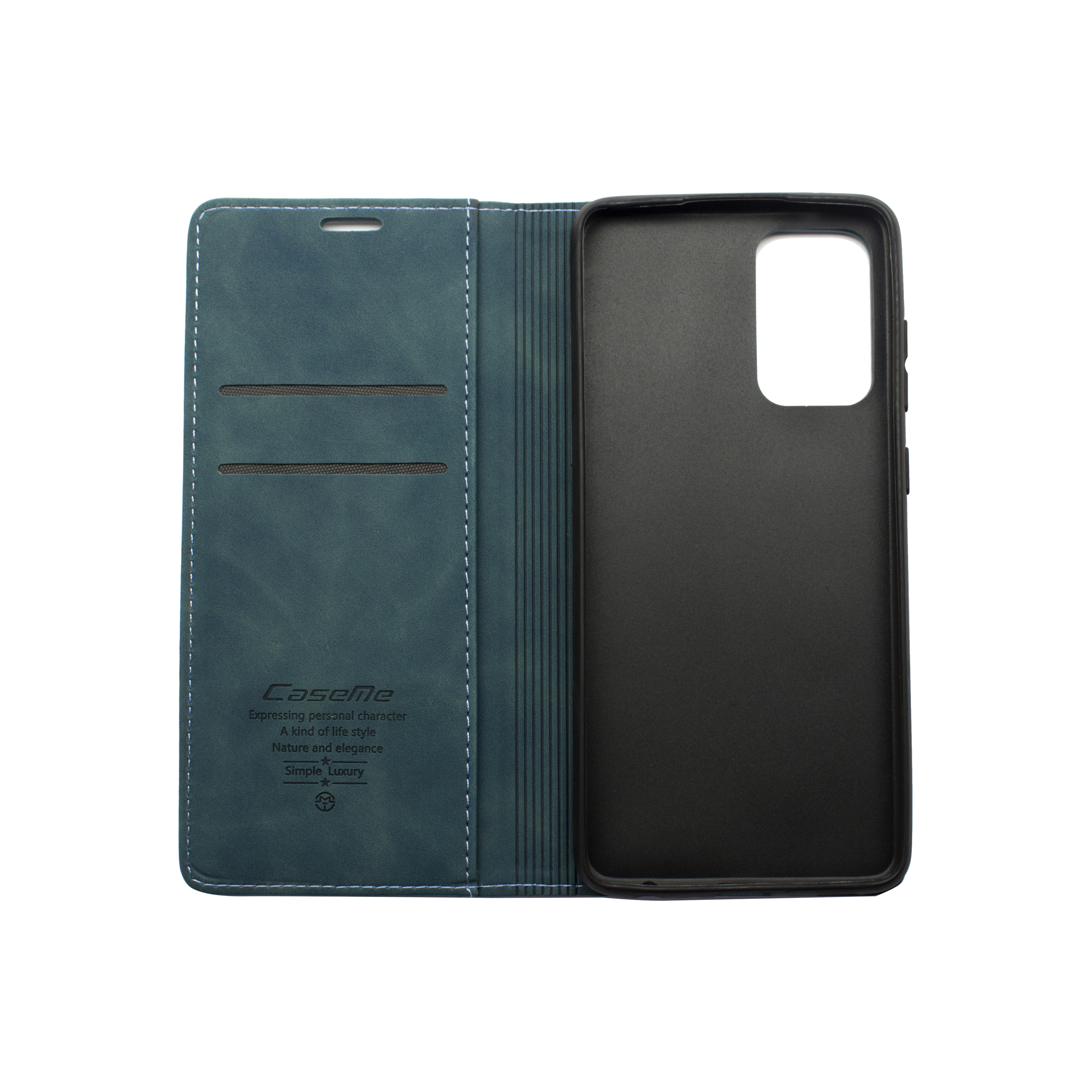 Futrola LEATHER RETRO FLIP za Samsung A72/A725F plava