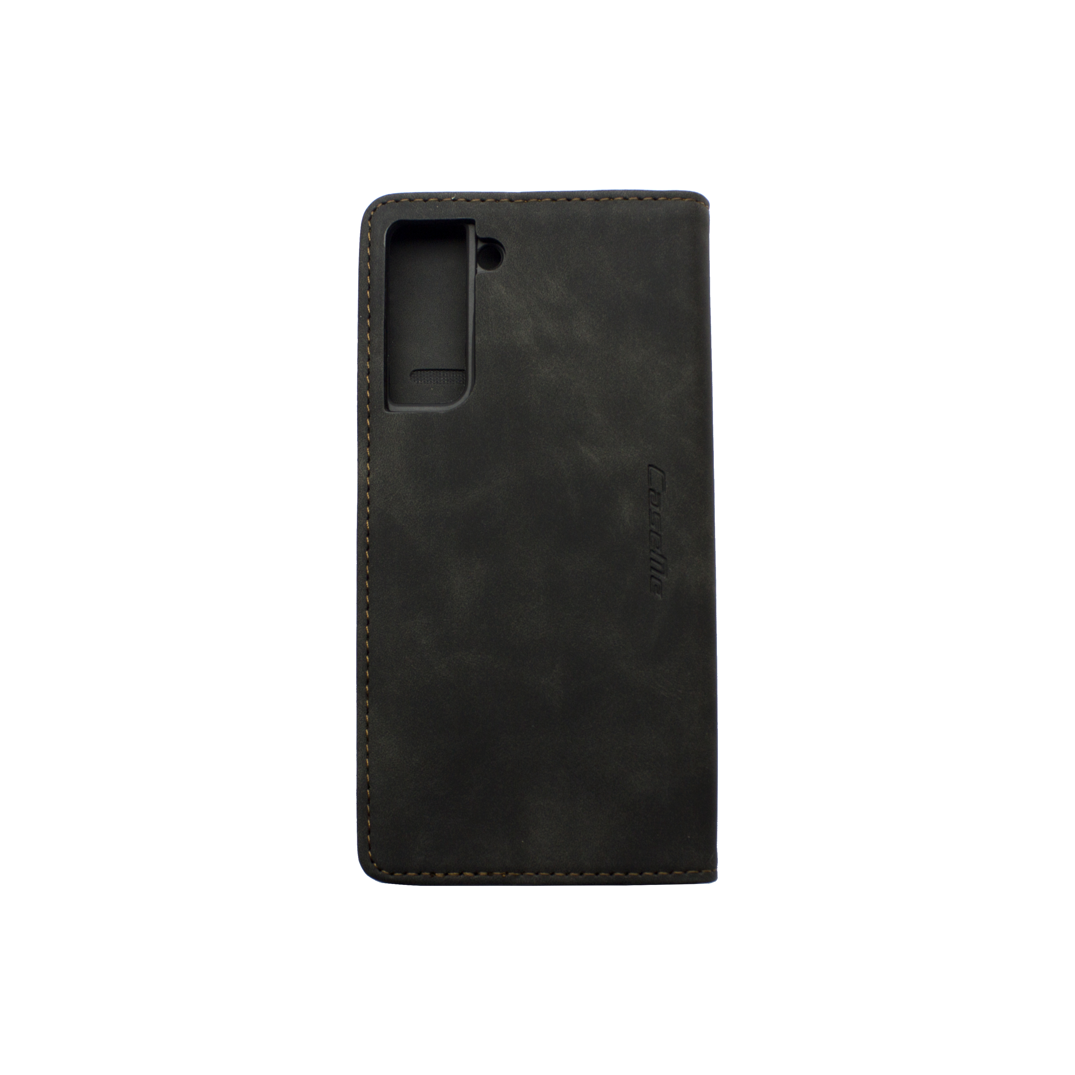 Futrola LEATHER RETRO FLIP za Samsung S21 FE/G990B crna