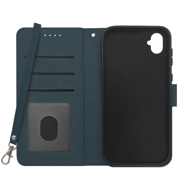 Futrola LEATHER LUX FLIP za Samsung A05  teget