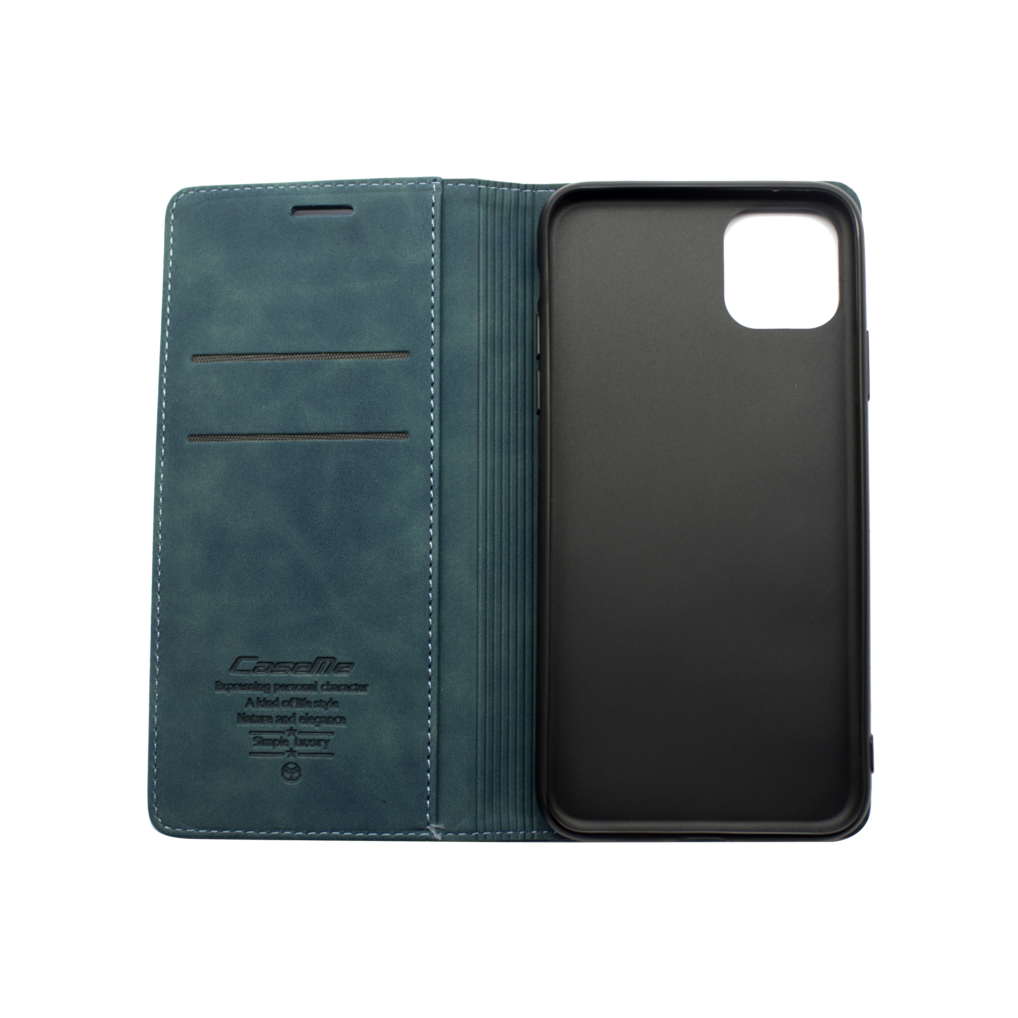 Futrola LEATHER RETRO FLIP za Iphone 11 Pro (5.8) plava