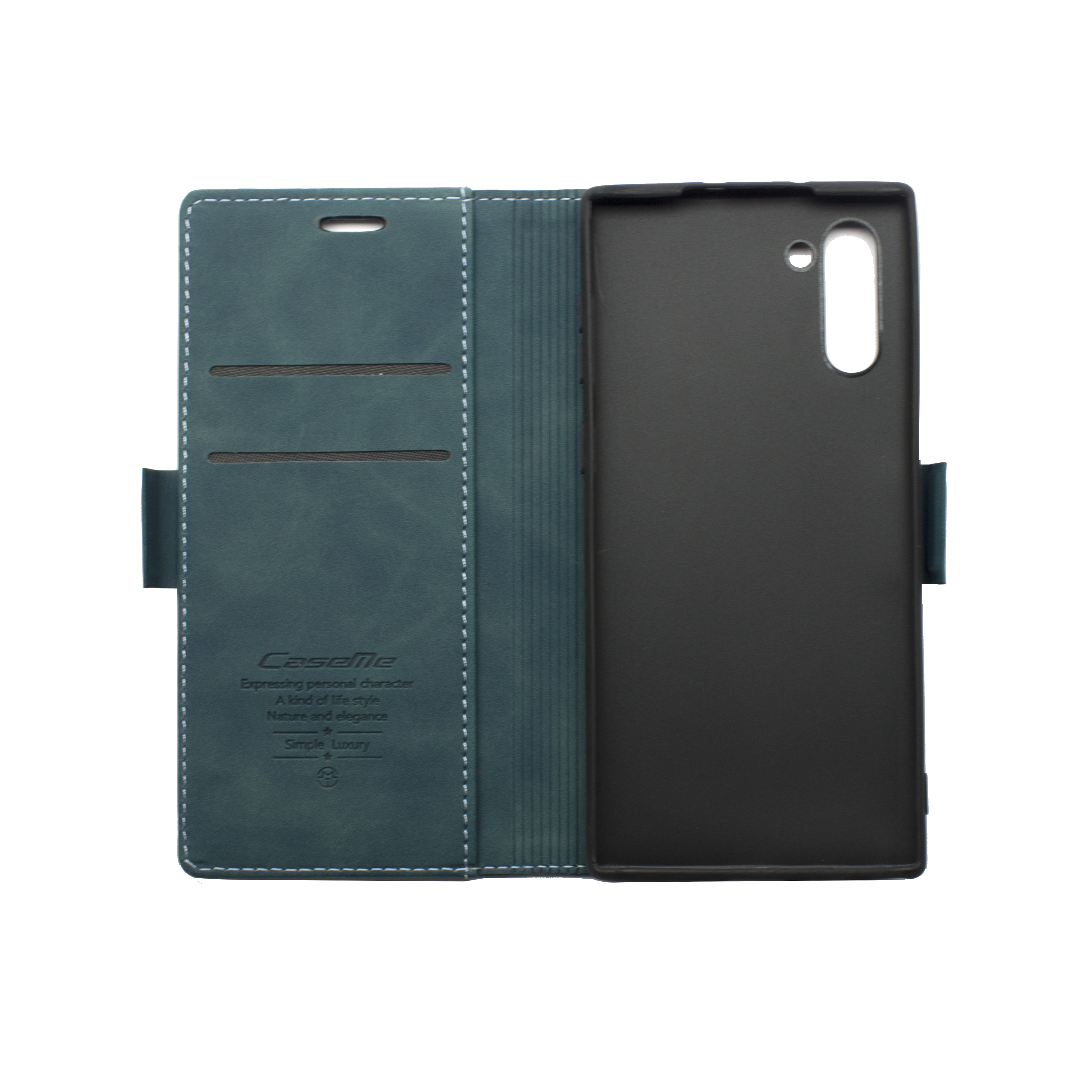 Futrola LEATHER RETRO FLIP za Samsung Note 10/G970F plava