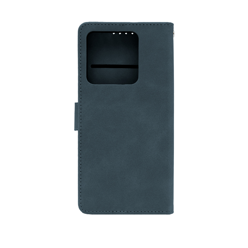 Futrola LEATHER LUX FLIP za Xiaomi Redmi 14T plava