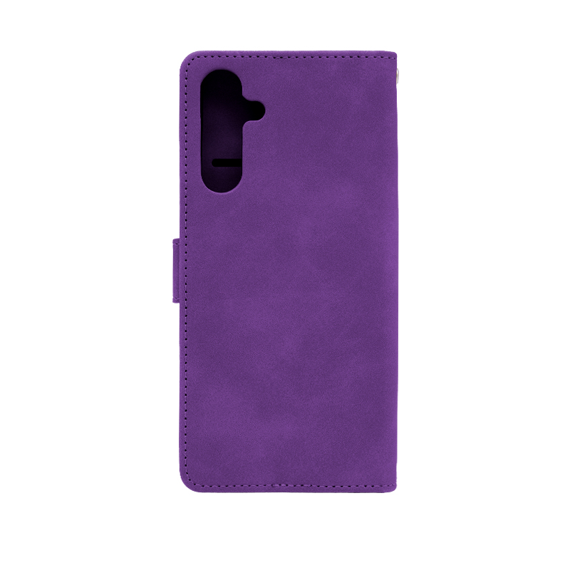 Futrola LEATHER LUX FLIP za Samsung A16 ljubicasta
