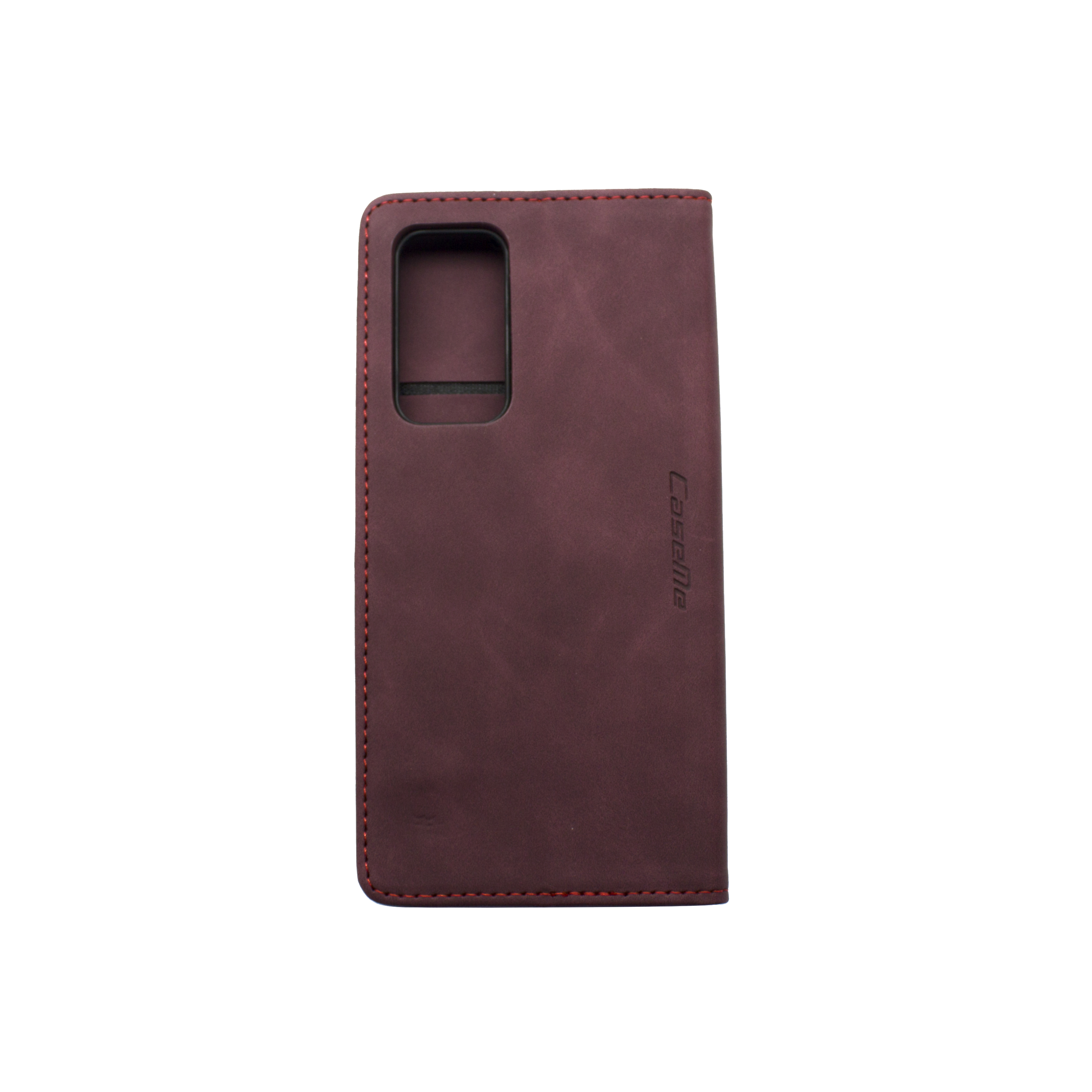 Futrola LEATHER RETRO FLIP za Huawei P40 bordo