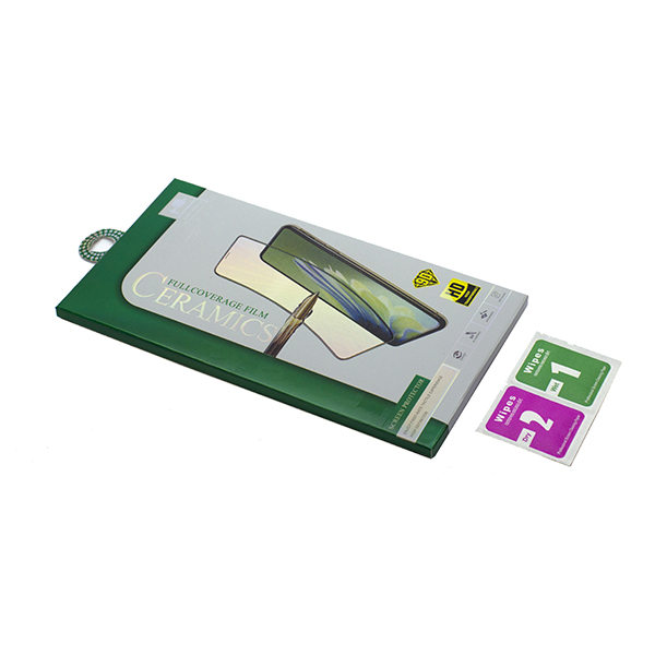 Folija za zaštitu ekrana CERAMIC NANO GLASS za Samsung A02S/A025F crna