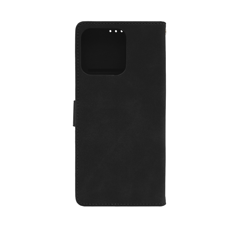 Futrola LEATHER LUX FLIP za Huawei Honor X7C crna