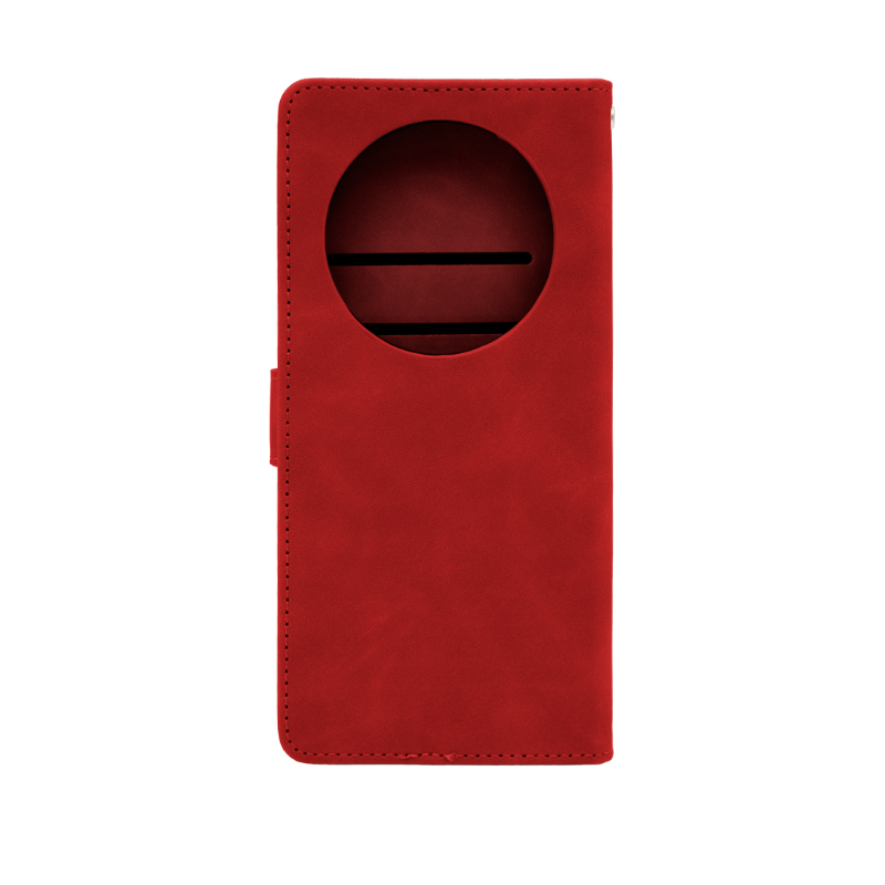 Futrola LEATHER LUX FLIP za Xiaomi Redmi 14C crvena