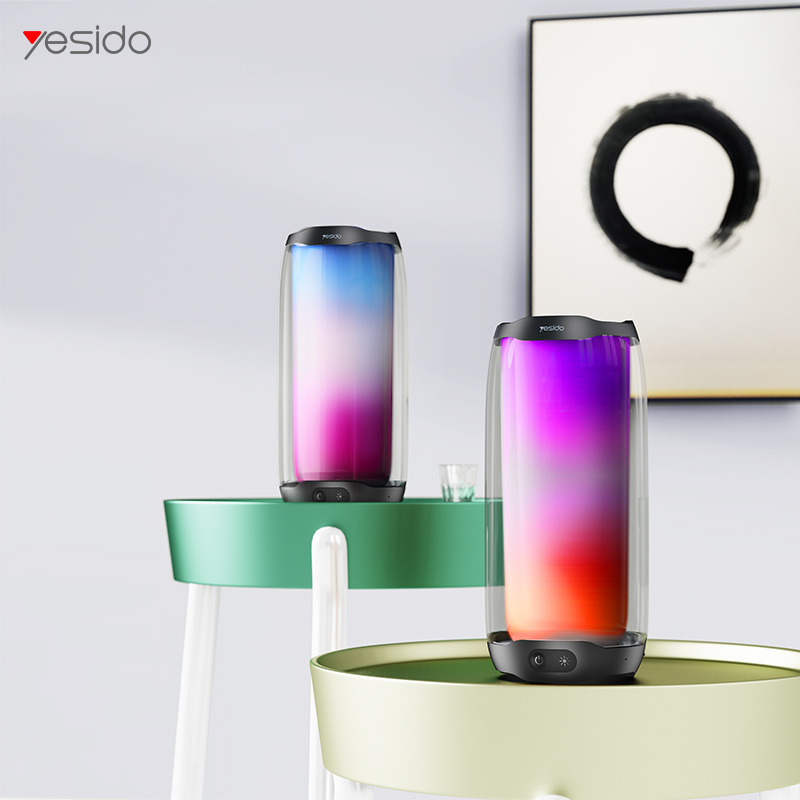 Bežični bluetooth zvučnik RGB yesido YSW09 crna