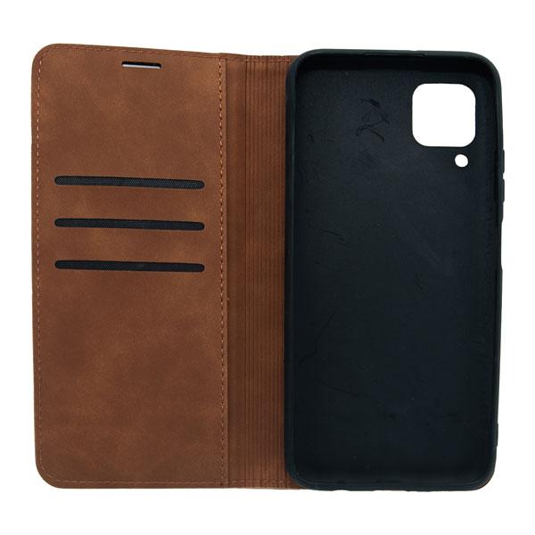Futrola LEATHER RETRO FLIP za Iphone 13 Pro Max tamno braon