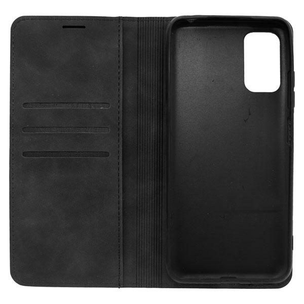 Futrola LEATHER RETRO FLIP za Xiaomi Redmi Note 10 5G crna