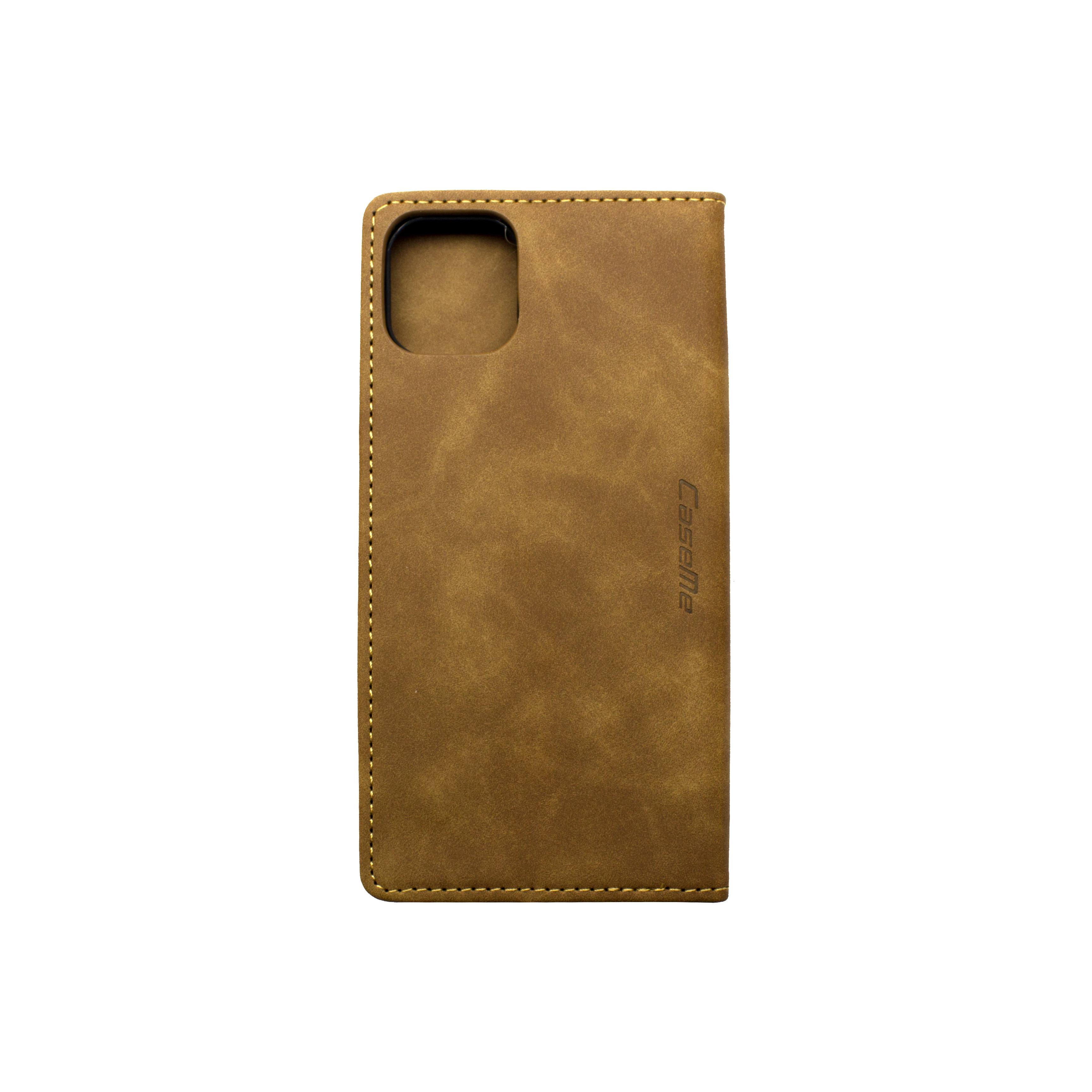 Futrola LEATHER RETRO FLIP za Iphone 11 Pro (5.8) svetlo braon