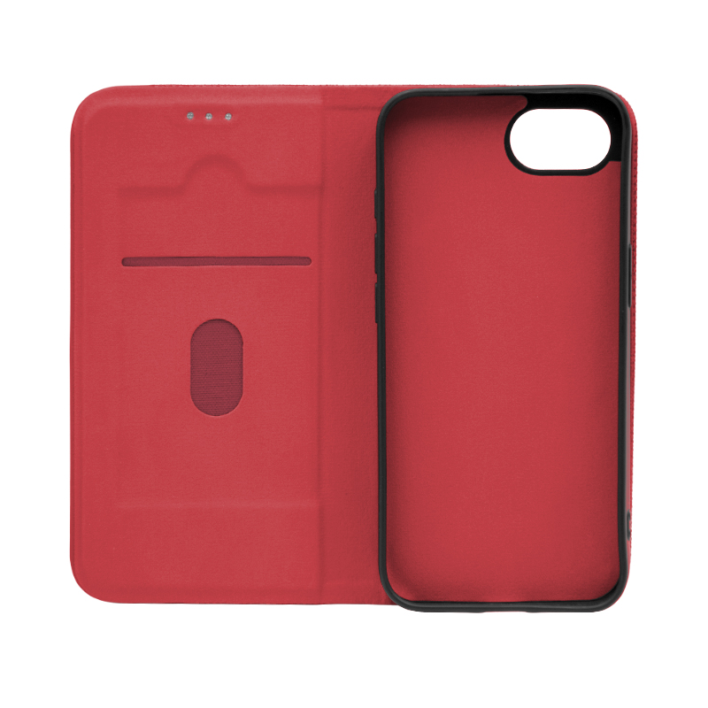 Futrola LUX MESH FLIP za Iphone 16E crvena