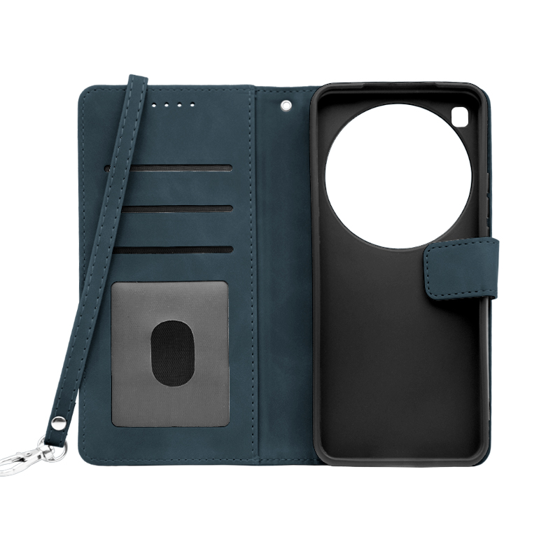 Futrola LEATHER LUX FLIP za Xiaomi 15 Ultra plava