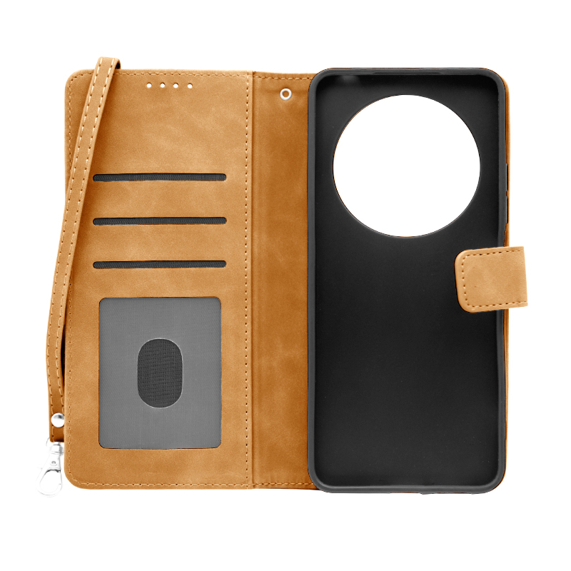 Futrola LEATHER LUX FLIP za Xiaomi Redmi 14C bez